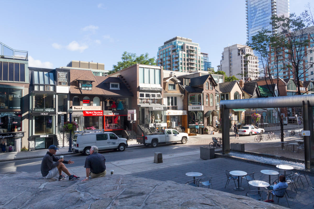 Yorkville & Bloor Street