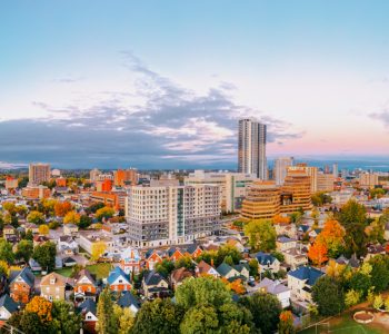 Kitchener, Ontario, Canada Cityscape Chauffeur Service Kitchener